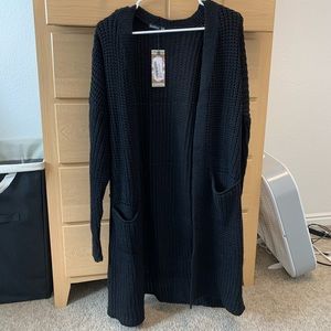 Black sweater/cardigan